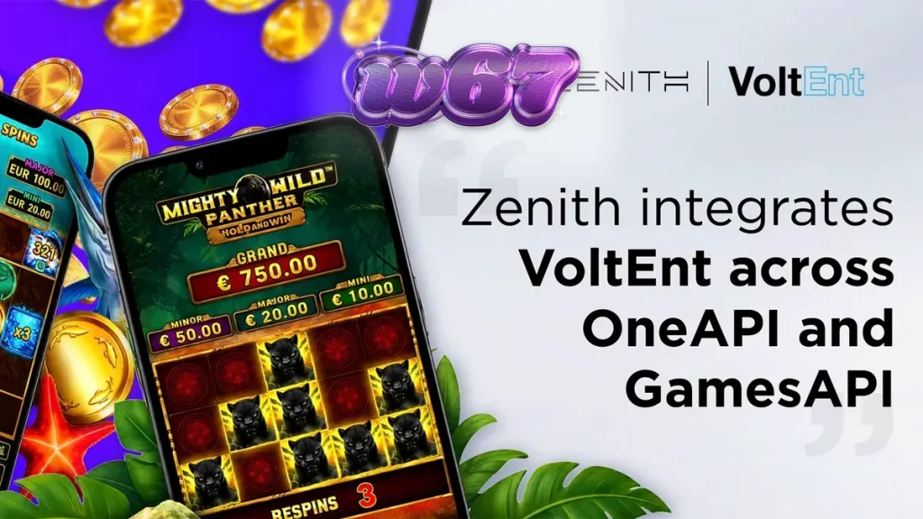 Tampilan antarmuka platform agregasi kasino digital